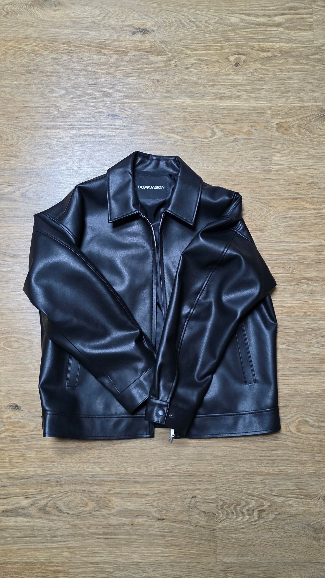 MUSINSA公式 | DOFFJASON オーバーフィットビーガンレザーシングル