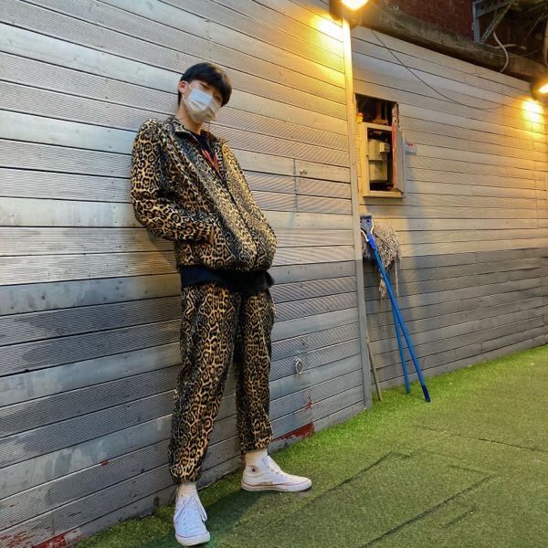 MUSINSA | SAINTPAIN SP LEOPARD FLEECE ZIP-UP JACKET-YELLOW