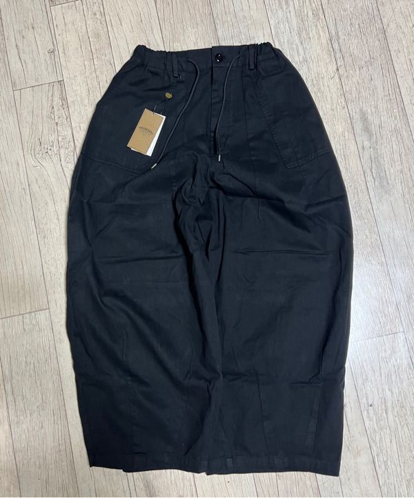 MUSINSA公式 | FRIZMWORKS TWILL BALLOON PANTS _ BLACK