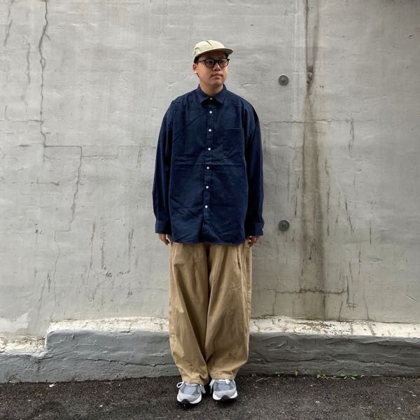 MUSINSA | FRIZMWORKS TWILL BALLOON PANTS _ OLIVE