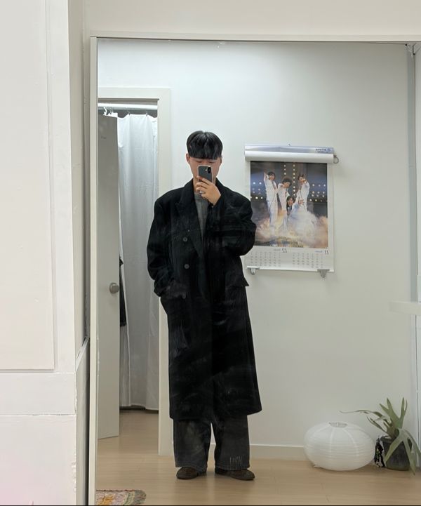 MUSINSA公式 | MUSINSA STANDARD カシミアブレンドパパショルダー