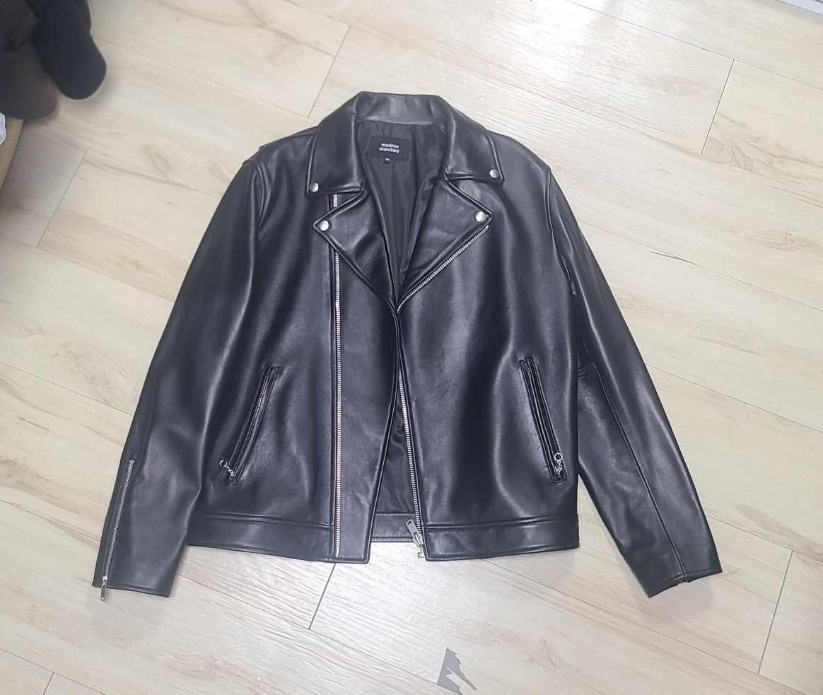 MUSINSA公式 | MUSINSA STANDARD LAMBSKIN BASIC MOTORCYCLE