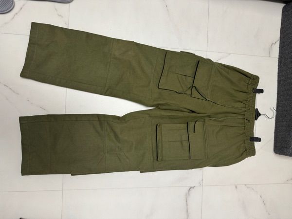 MUSINSA | INTERSECTION MULTI POCKET WIDE CARGO PANTS [KHAKI]