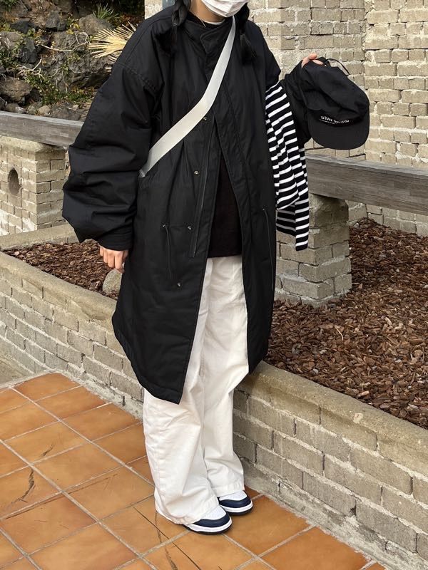 MUSINSA | PARTIMENTO 3M Thinsulate M-65 Fishtail Coat Padded
