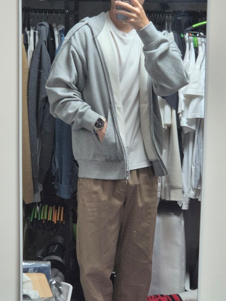 MUSINSA | MUSINSA STANDARD HEAVYWEIGHT OVERSIZED ZIP-UP HOODIE