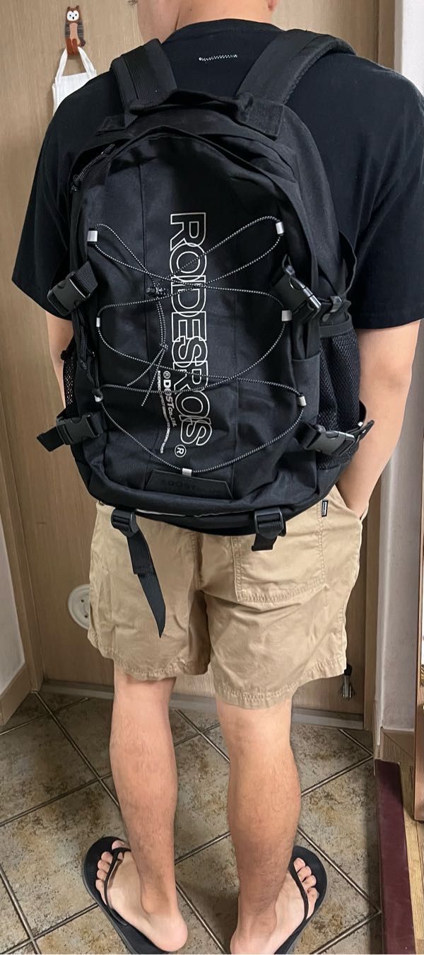 韓国人気ブランド ★DOST★ MacFly 3M Scotch String Backpack MUSINSA | ROIDESROIS McFly 3M Scotch String Backpack (Black)