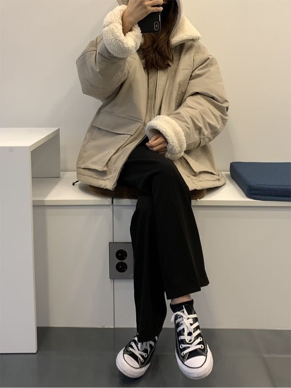 MUSINSA | PARTIMENTO 3M Thinsulate Boa Fleece Mouton Jacket