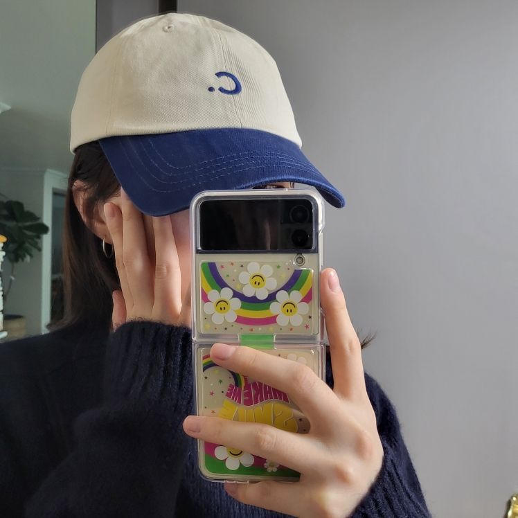 キャップ Basic Fit Ball Cap Colorblock MUSINSA公式 | CLOVE Basic Fit Ball Cap Colorblock (Navy)