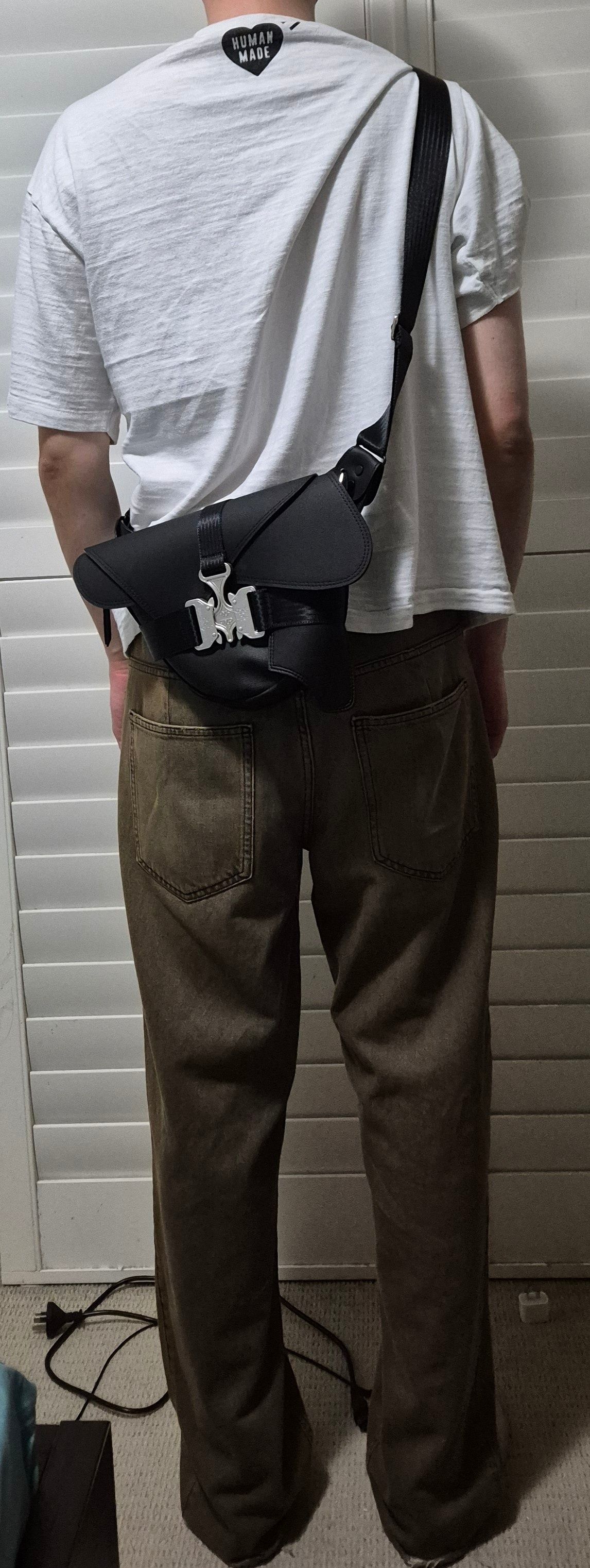 MUSINSA公式 | IUGAMAKARAS Triple Covered Crow Buckle Bag