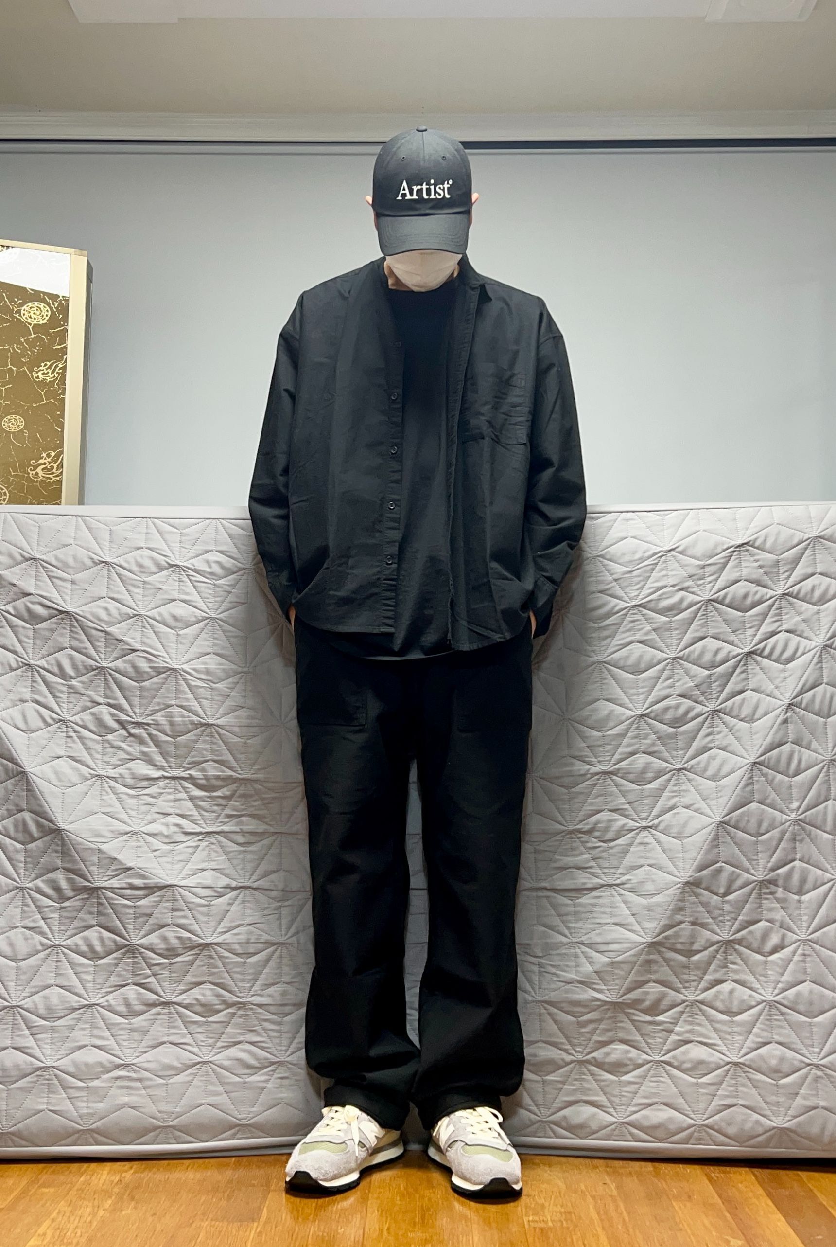 MUSINSA公式 | AECA WHITE ARTIST CAP-BLACK