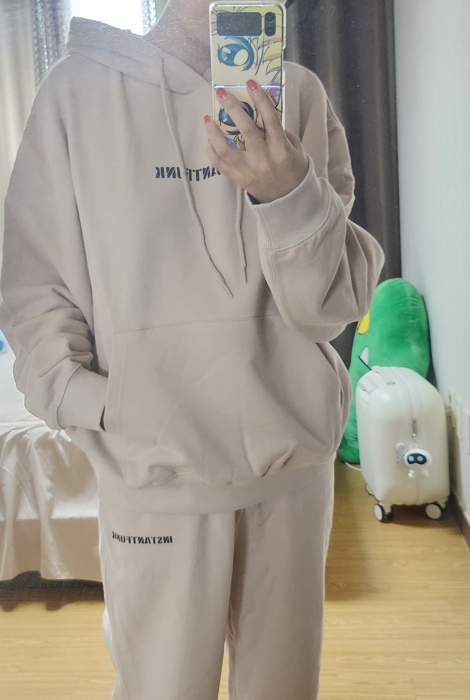 ★INSTANTFUNK★STANDARD LOGO HOOD MUSINSA公式 | INSTANTFUNK Standard Logo Hood - Mint