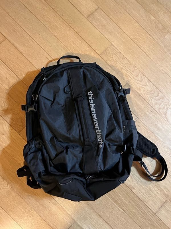 MUSINSA公式 | thisisneverthat SFX 30 Backpack Black