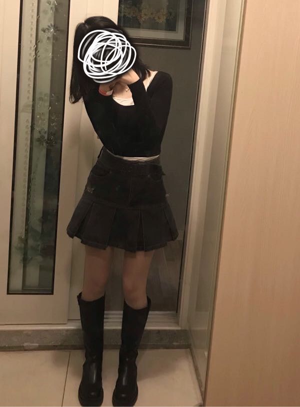 ☆NASTY FANCY CLUB☆ NF Fancy Check Pleated Skirt BLACKF22QD FANCY CLUB | FANCILY CHECK PLEATS SKIRT - 트렌디한 블랙 스커트