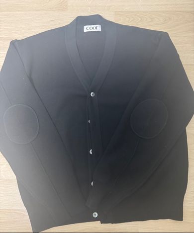 MUSINSA公式 | COOR オーバーサイズウールカーディガン（ブラック）