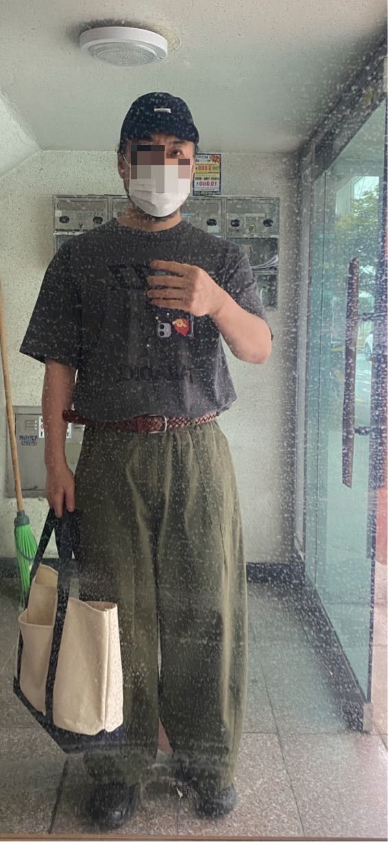 MUSINSA | FRIZMWORKS TWILL BALLOON PANTS _ OLIVE