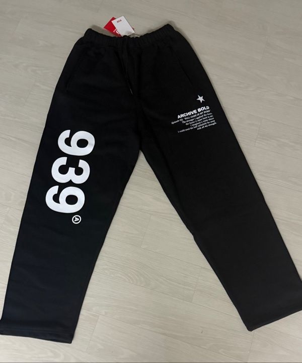パンツ ARCHIVE BOLD 939 Logo sweats pants ARCHIVE BOLD (アーカイブボールド) 939 LOGO SWEAT PANTS (GRAY