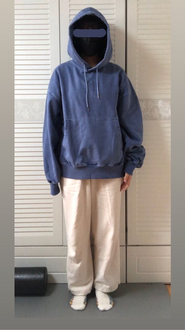 MUSINSA公式 | FRIZMWORKS OG PIGMENT DYEING HOODY 002 _ CHARCOAL