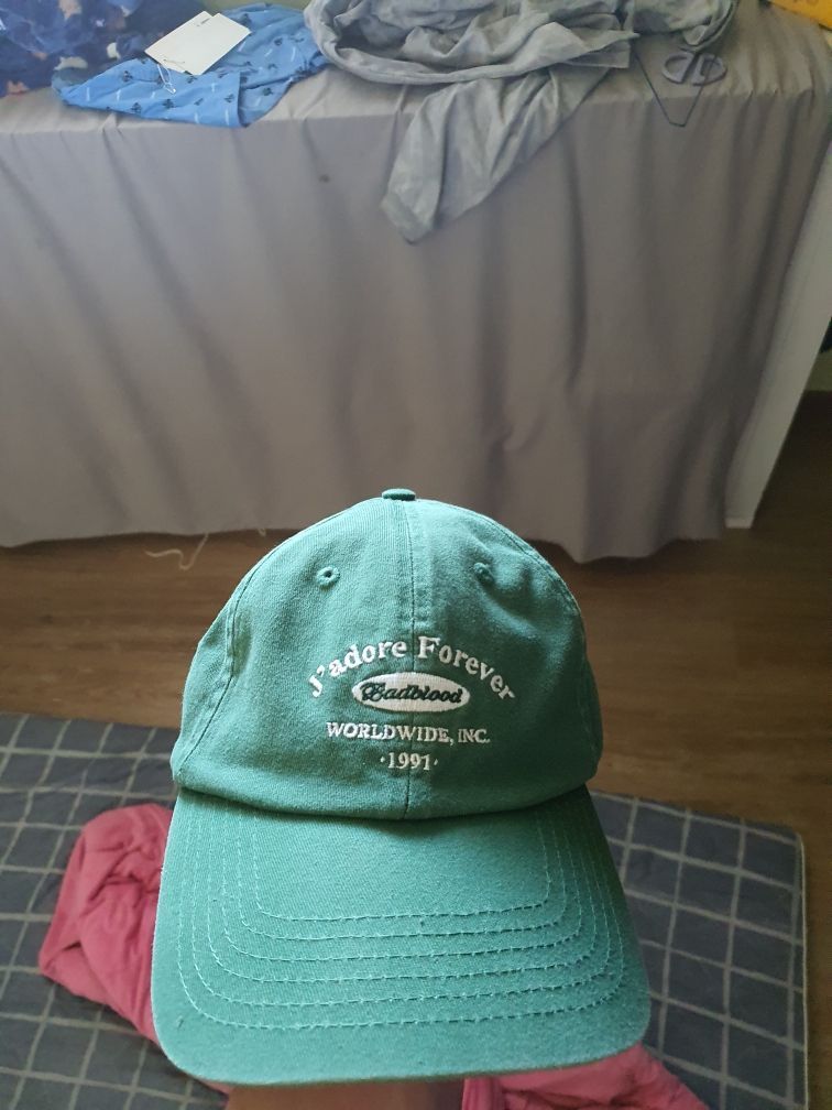 MUSINSA | BADBLOOD Classic Logo Ball Cap - Green