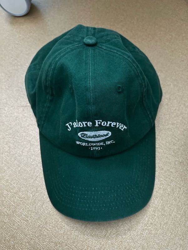 MUSINSA | BADBLOOD Classic Logo Ball Cap - Green