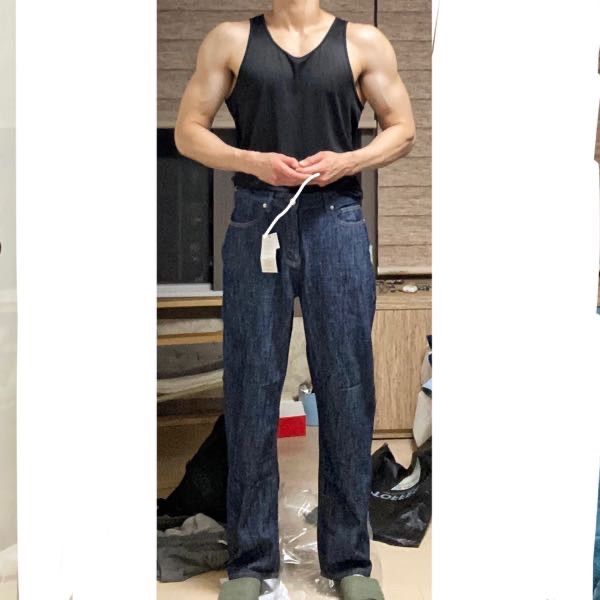 MUSINSA | TOFFEE SL01 Summer Denim Wide Pants (VINTAGE BLUE)