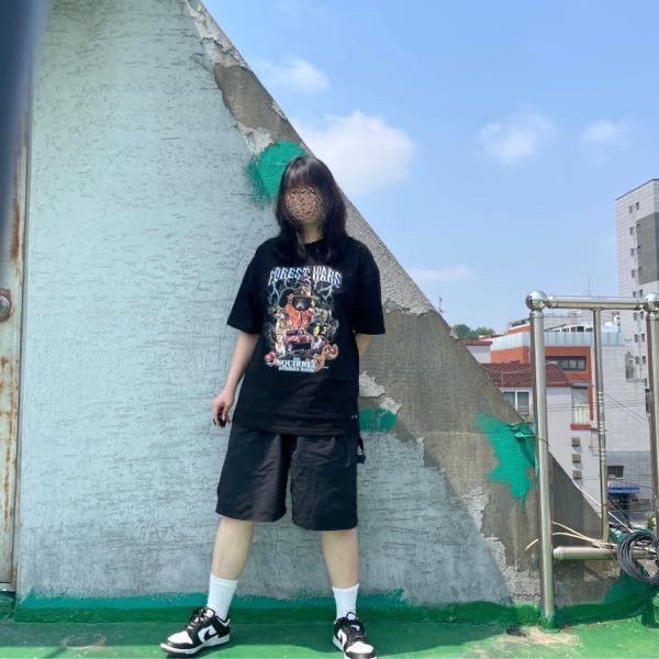 [CRITIC]FOREST WARS Short Sleeve T-Shirt/追跡付 MUSINSA | CRITIC FOREST WARS Short Sleeve T-shirt D/Mint
