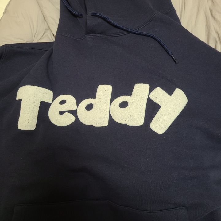 MUSINSA | SLOWACID [TEDDY ISLAND X SLOWACID] TEDDY BOUCLE HOODIE