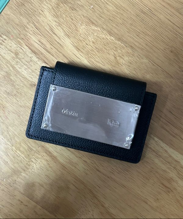 MUSINSA公式 | MATIN KIM ACCORDION WALLET IN BLACK