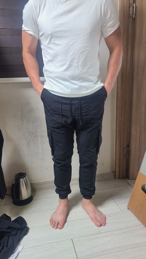デニム・ジーパン NOT4NERD Nylon Cargo Jogger Pants Light Grey PT041GR MUSINSA | NOT4NERD Nylon Cargo Jogger Pants - Light Gray