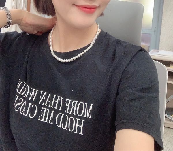 MUSINSA公式 | KINDABABY gradation swa pearl necklace