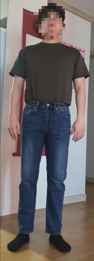 ★MUSINSA STANDARD★ KIPAS Slim Crop Denim Pants Sky Blue MM MUSINSA | MUSINSA STANDARD KIPAS Slim Crop Denim Pants [Sky
