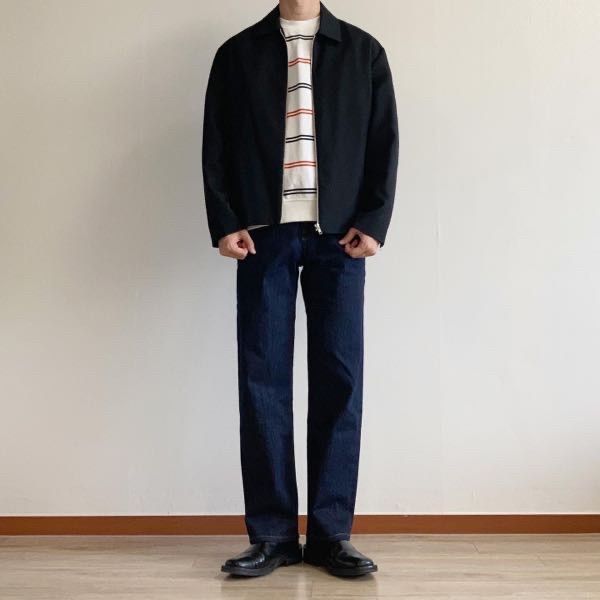 ★MUSINSA STANDARD★ KIPAS Straight Denim Pants Deep Indigo MUSINSA | MUSINSA STANDARD KIPAS STRAIGHT DENIM PANTS [DEEP