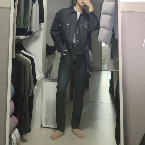 MUSINSA | MAISON MINED INDIGO JACK DENIM TRUCKER