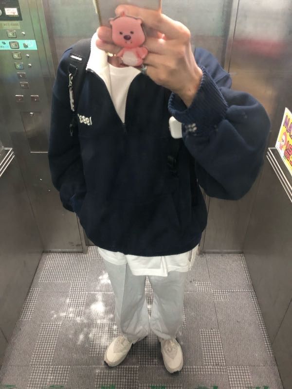 【1993studio】Vintage Half Zip-Up★人気商品★ 1993studio】VINTAGE HALF ZIP-UP (1993studio/スウェット