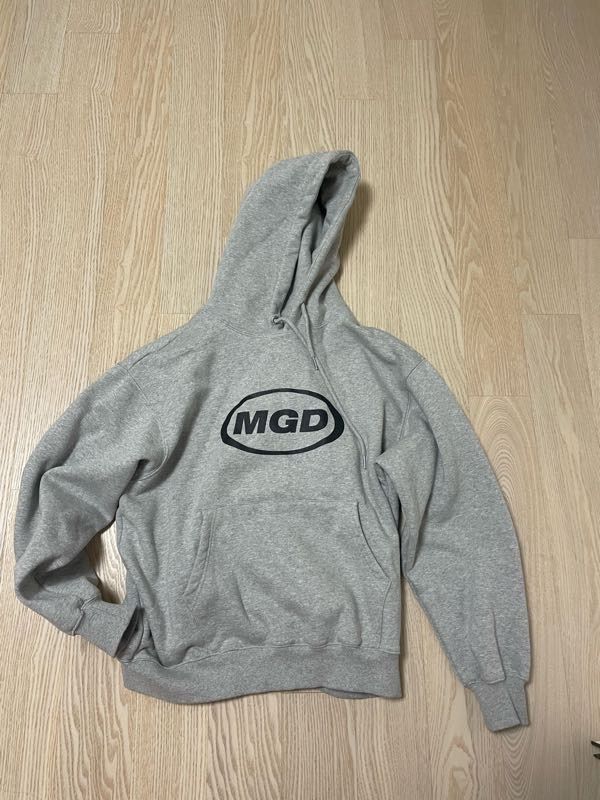 【mahagrid】21FW★ MGD OVAL LOGO HOODIE MUSINSA | MAHAGRID MGD OVAL LOGO HOODIE GREY(MG2BFMM409A)