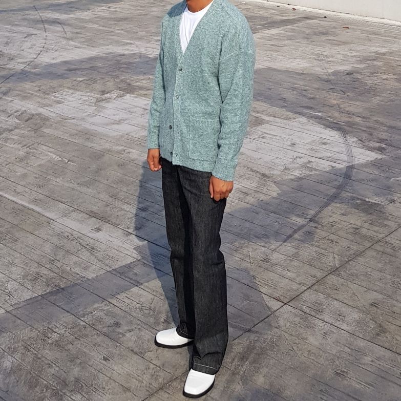 ◆SATUR◆ Alamo Neutro Essential Denim French Blue SA22SSMDP Sureau jeans | Organic 'Butler' stonewashed denim | A.P.C.