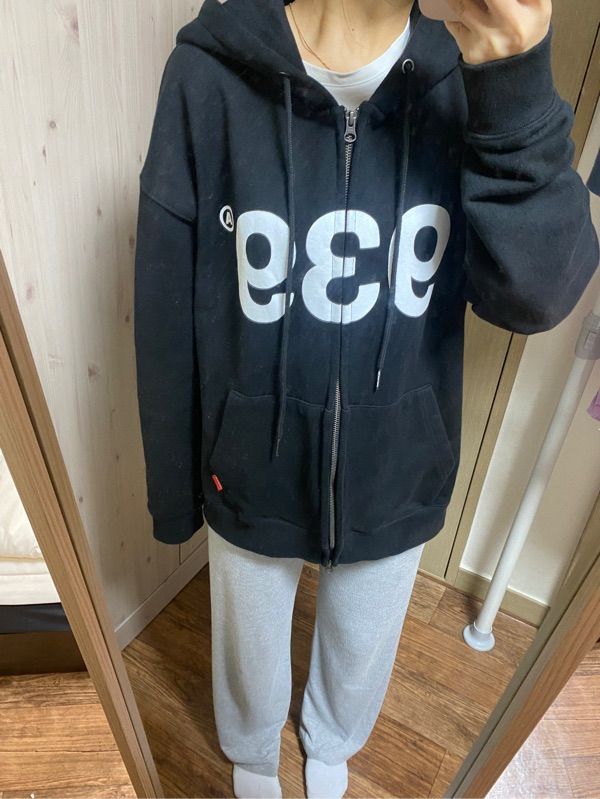 オンライン アーカイブボールド フーディー ジップアップ archive bold