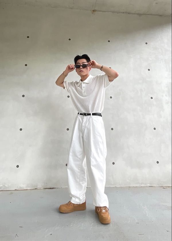 MUSINSA公式 | DOFFJASON Simple Western Hard Leather Belt