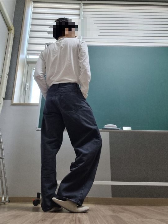 MUSINSA | GLW Easy Wide Denim Pants Deep Blue Indigo