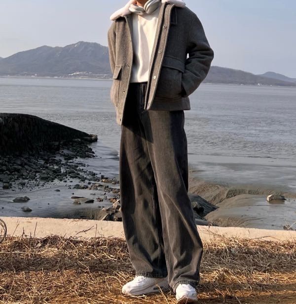 デニム・ジーパン Easy Wide Denim Pants Deep Blue Indigo MUSINSA | GLW Easy Wide Denim Pants Deep Blue Indigo
