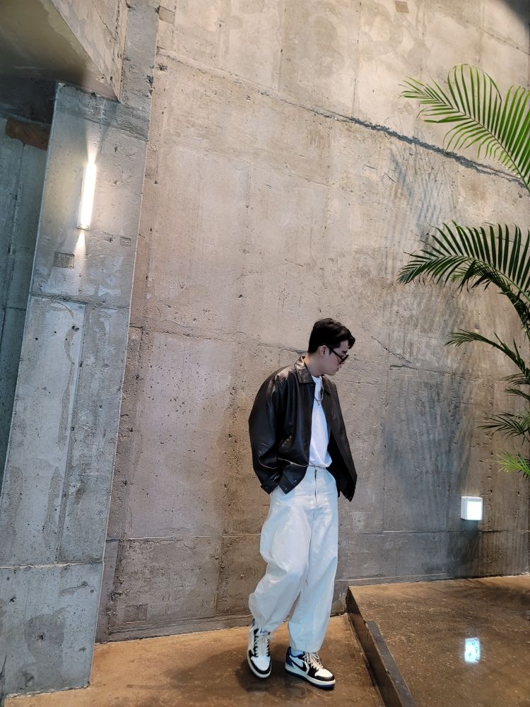 MUSINSA | VTWO 465-3 VEGAN LEATHER OVERSIZED VINTAGE