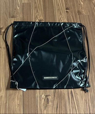 MUSINSA公式 | MATIN KIM STRING COATING BACK PACK IN BLACK