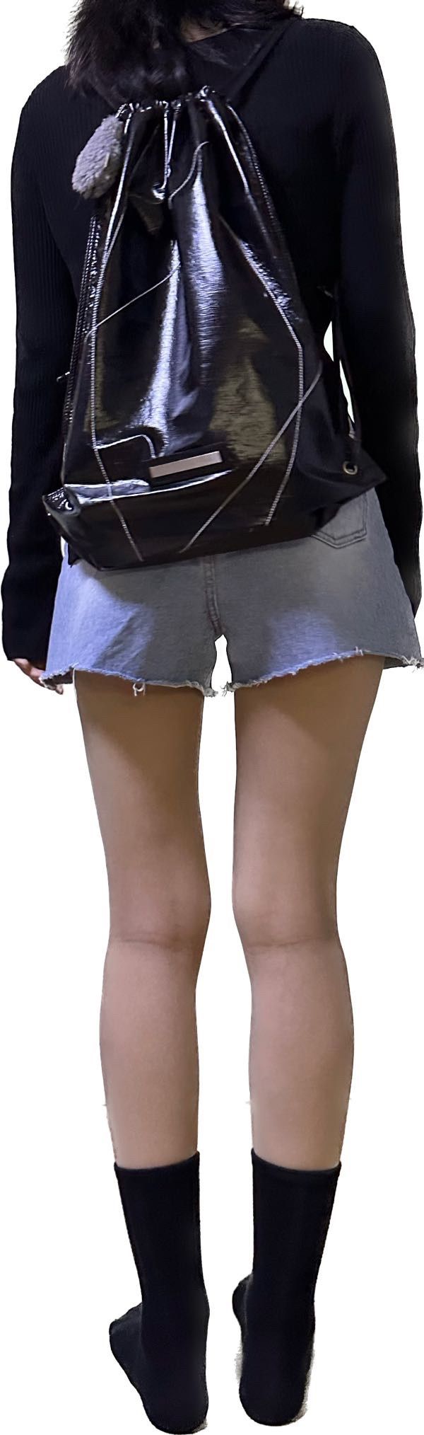 Matin Kim★韓国大人気 STRING COATING BACK PACK 3COLOR ☆MATIN KIM☆STRING COATING BACK PACK☆送料・関税込☆ (Matin