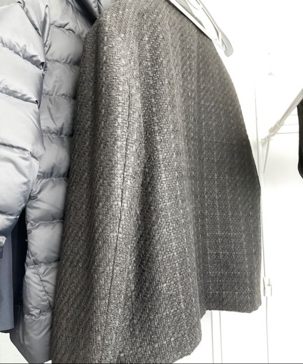 MUSINSA | MUSINSA STANDARD ROUND NECK TWEED JACKET [BLACK]