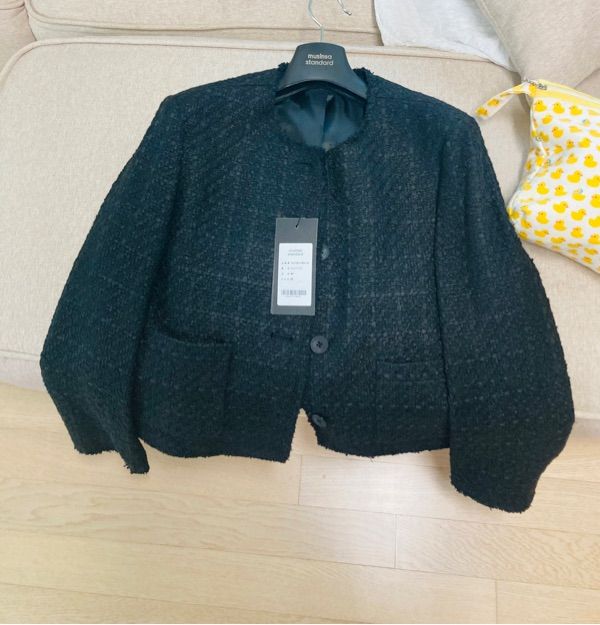 MUSINSA公式 | MUSINSA STANDARD WOMAN WOMENS ROUND NECK TWEED