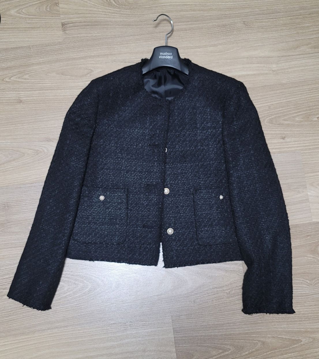 MUSINSA公式 | MUSINSA STANDARD WOMAN WOMENS ROUND NECK TWEED