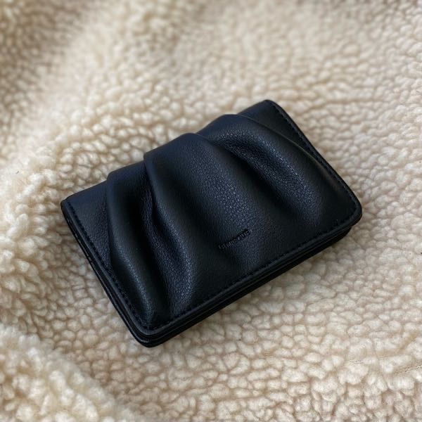 ★lemasque★ Dow Soft Women's Leather Card Wallet Powder Pin MUSINSA | LEMASQUE Dough Soft Women's Leather Card Wallet