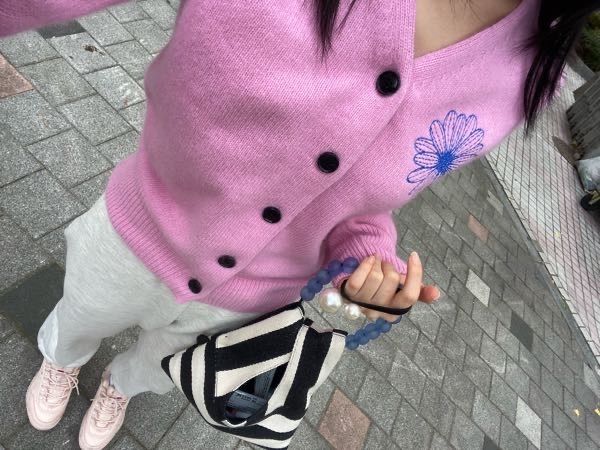 MUSINSA | MARDI MERCREDI RACCOON BLENDED CARDIGAN V