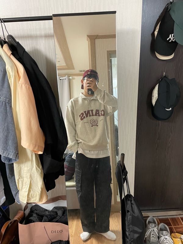 GAINSBORO☆Laurel Golden half zip MUSINSA | GAINSBORO Laurel Golden Half Zip-up_Oatmeal