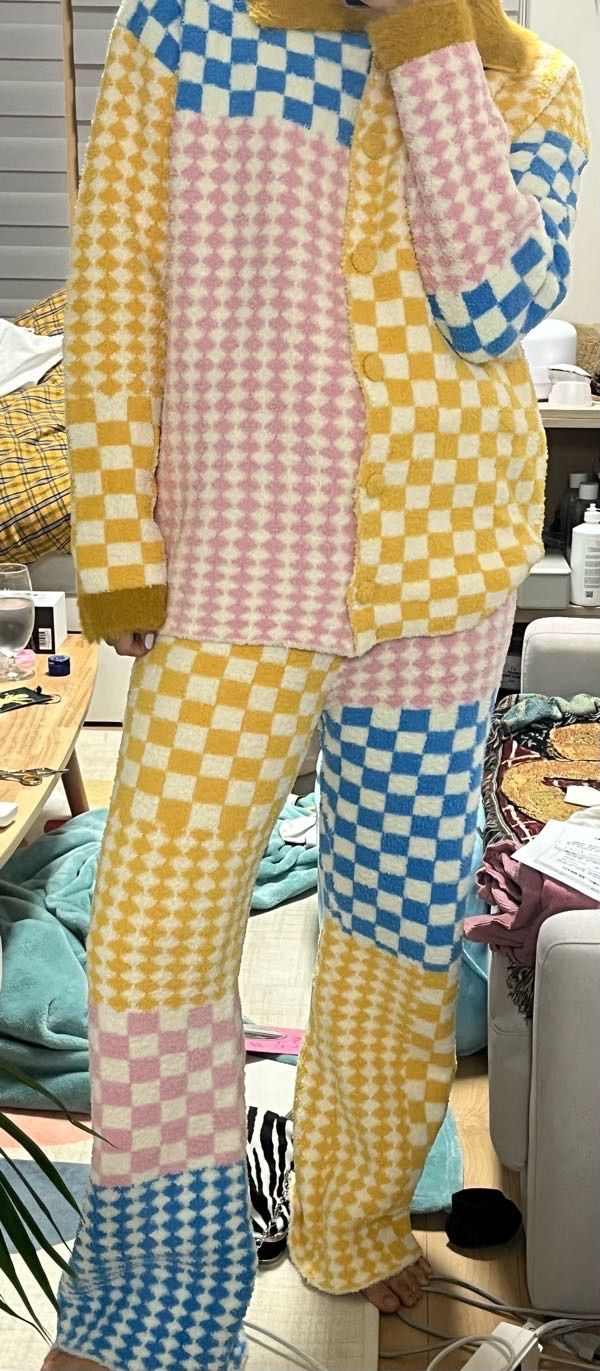 【Wiggle Wiggle】Pajama Set Long ver [3Type] Wiggle Wiggle - Clumppy's Long Pajama Set – Harumio