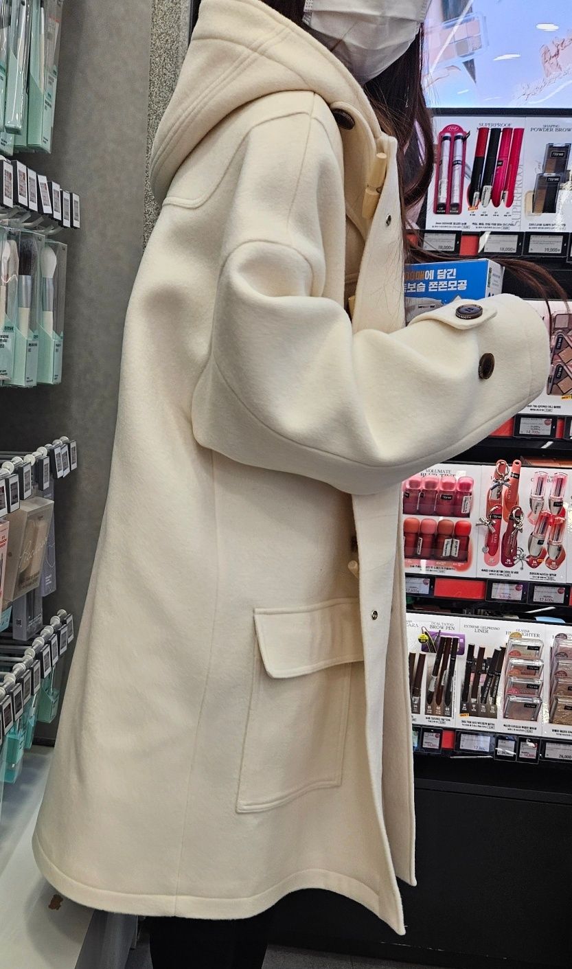 MUSINSA公式 | MAINBOOTH [ウール90%]オーバーサイズダッフルコート